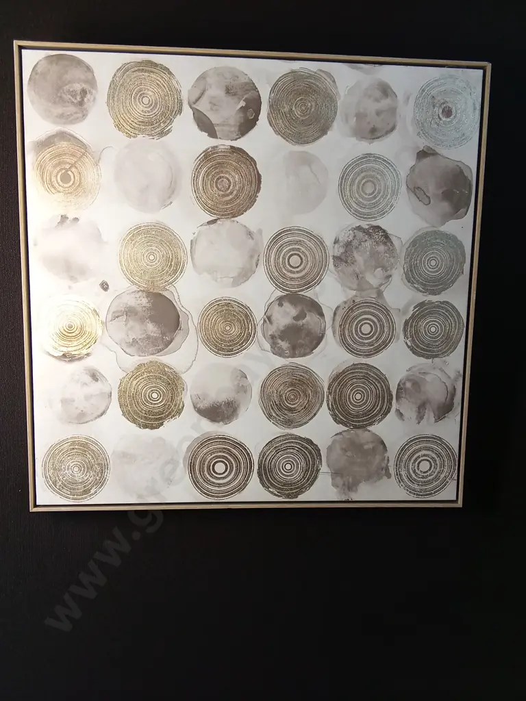 LARGE ART - STRETCHED CANVAS 82 X 82 CM APPROX Image 1++