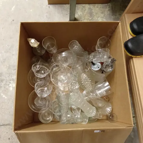 ASSORTED GLASSES X 36
