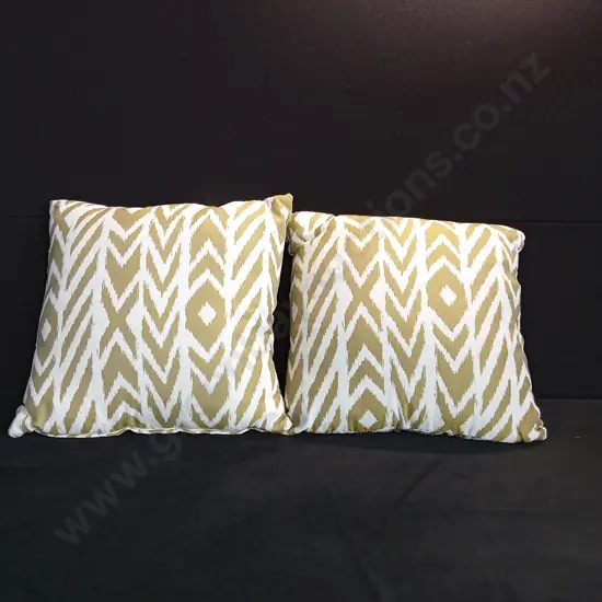MIMOSA PATTERNED CUSHIONS X 2