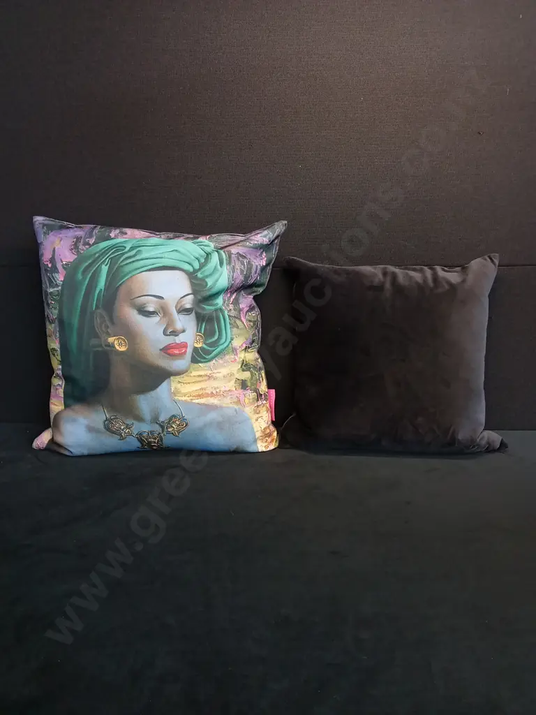 TRETCHIKO CUSHION AND BLACK CUSHION Image 1++