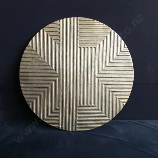 BRASS WALL HANGING FROM NOOD - NEW IN THE BOX