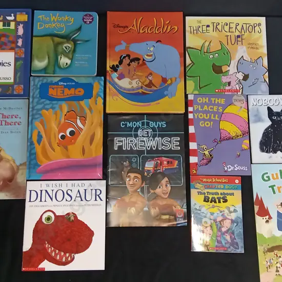 ASSORTED KIDS BOOKS X 12