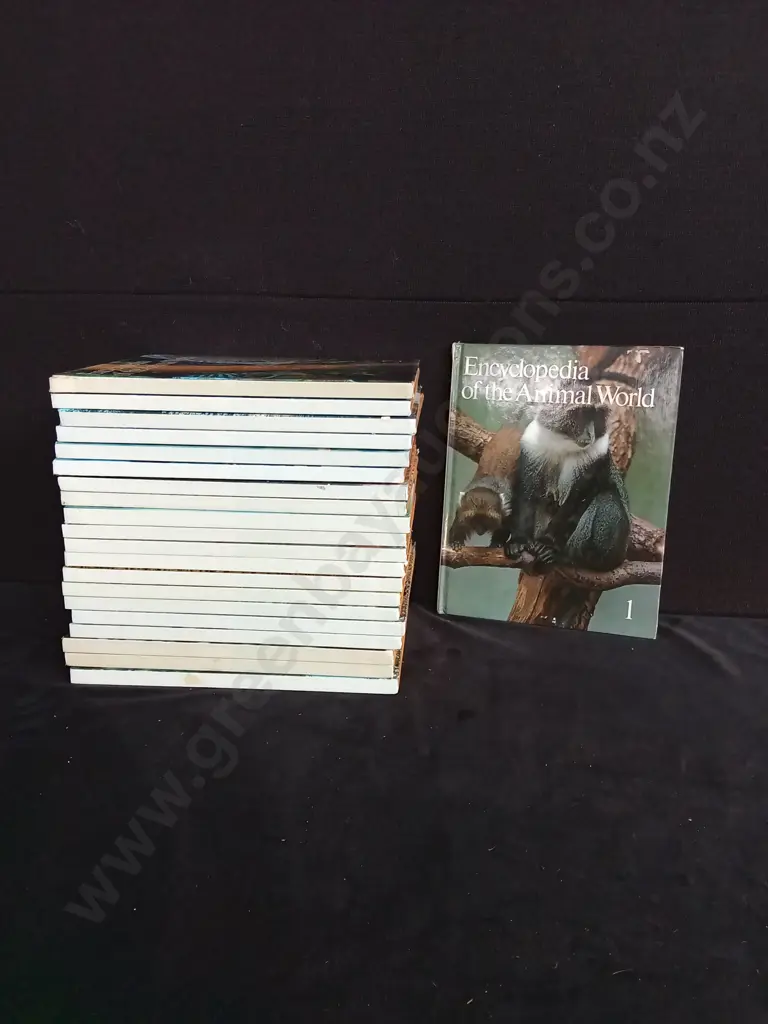 BOOKS - 1978 ENCYCLOPAEDIA OF THE ANIMAL WORLD 1-21 Image 1++