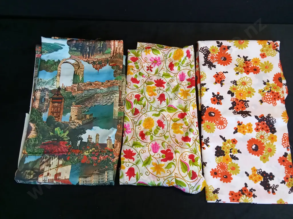 LARGE BOX OF ASSORTED MATERIAL Image 1++