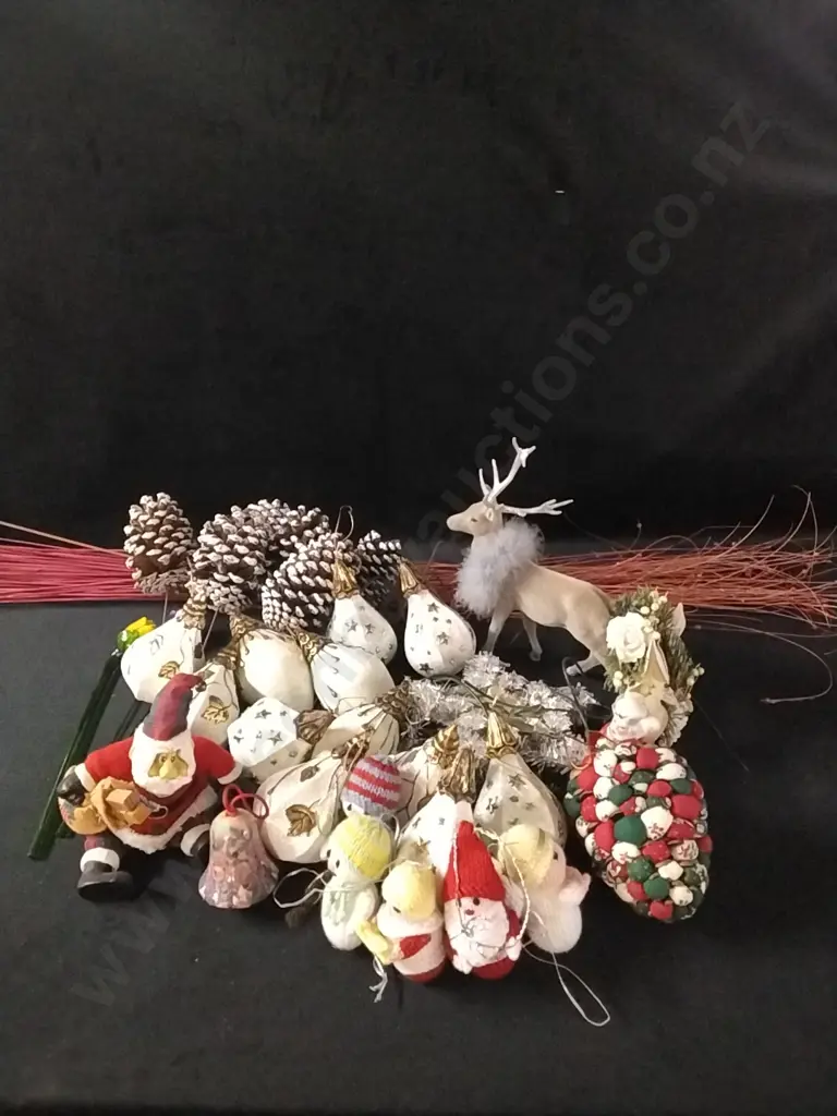 CHRISTMAS TREE PLUS BOX OF DECORATIONS Image 1++