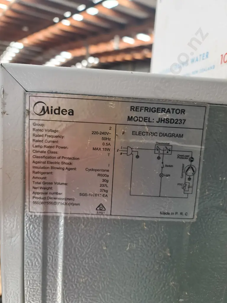 Midea Fridge Image 1++