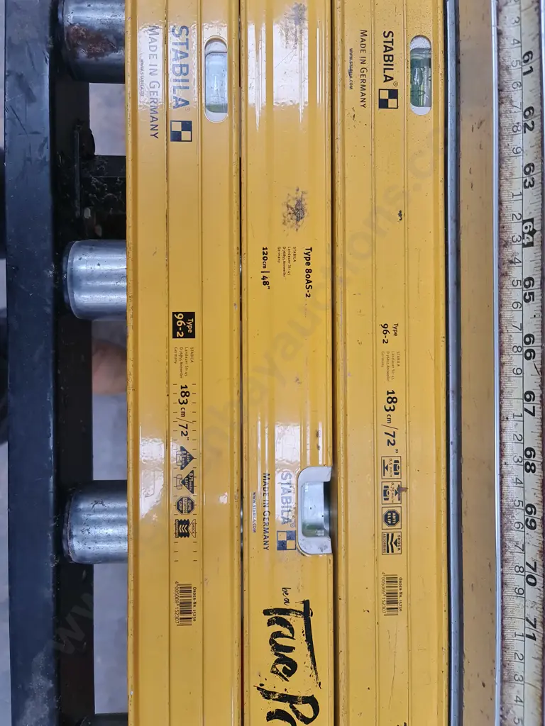 Stabila Levels x 3 Image 1++