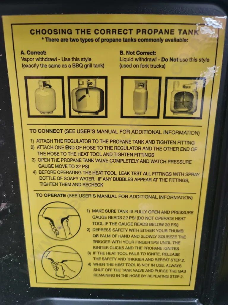 Shrinkfast LP Gas Torch Image 1++