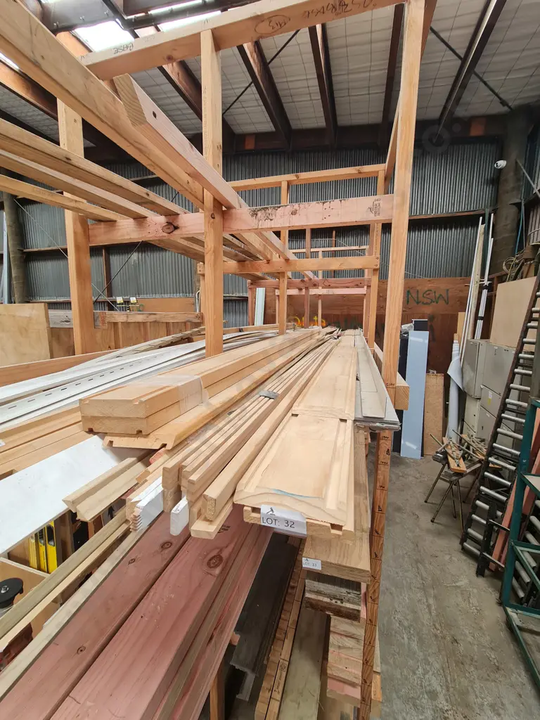 Assorted Wooden House Finishing Pieces Image 1++