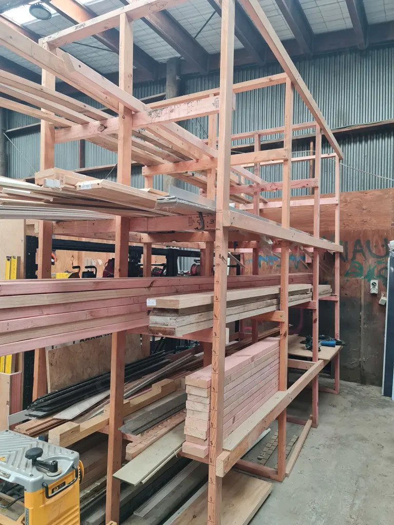 Wooden Racking Image 1++