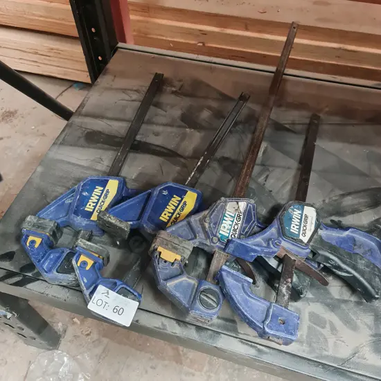 Irwin Quick Grips x4