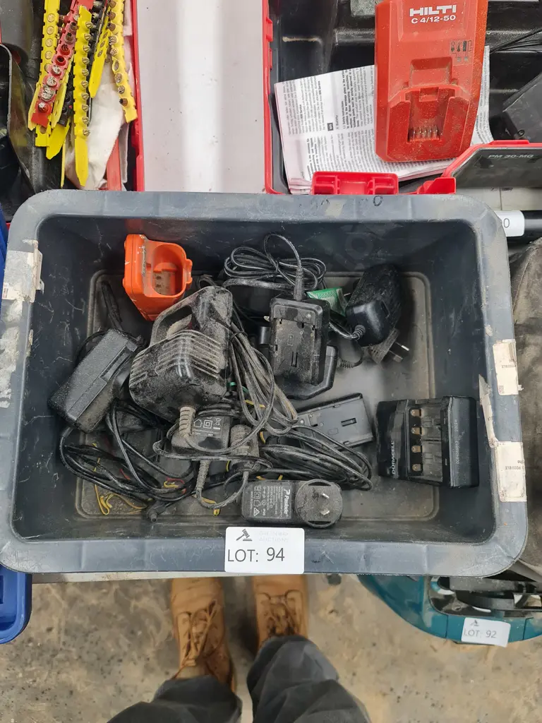 Small Bin of Charging Cradles Image 1++