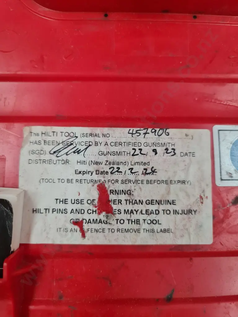 Hilti Nailer Image 1++