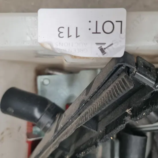 Plastic Bin of Mixed Goods