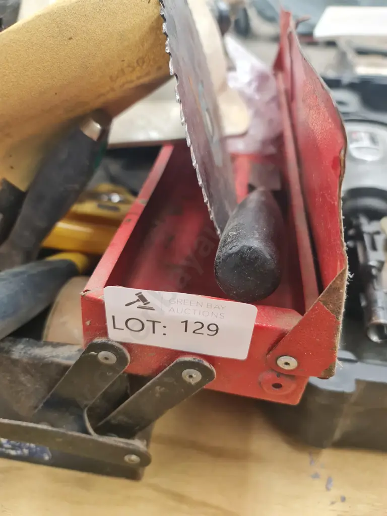 Metal Toolbox with Tools Image 1++