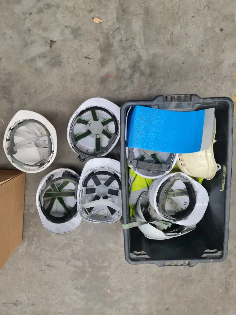 Bin of Safety Gear Image 1++