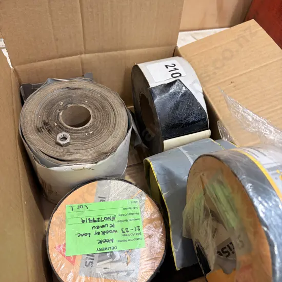 Assorted Building Tape