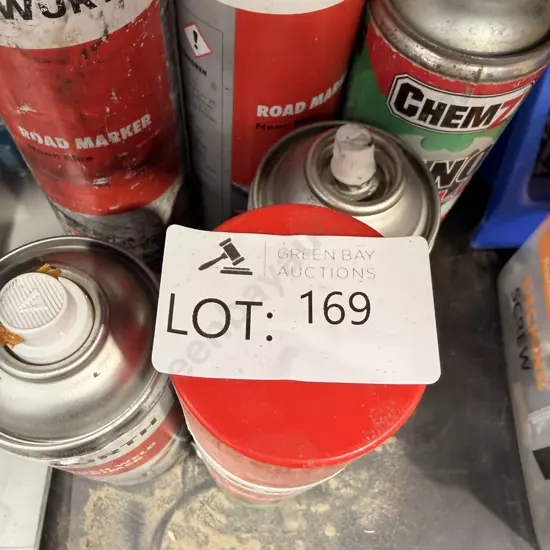 Assorted Sprays and Lubricants