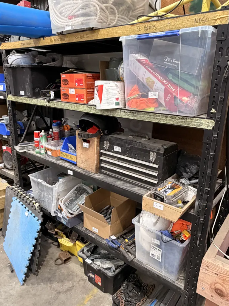 Work Shop Shelving (not contents) Image 1++