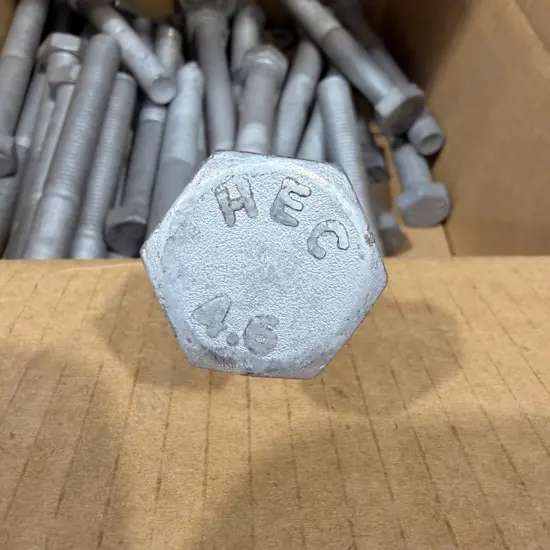 Galvanised Hex Bolts
