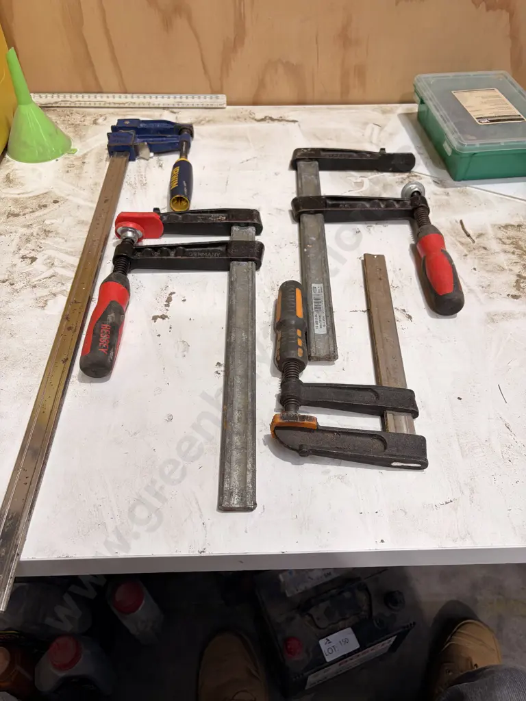 Assorted F Clamps Image 1++