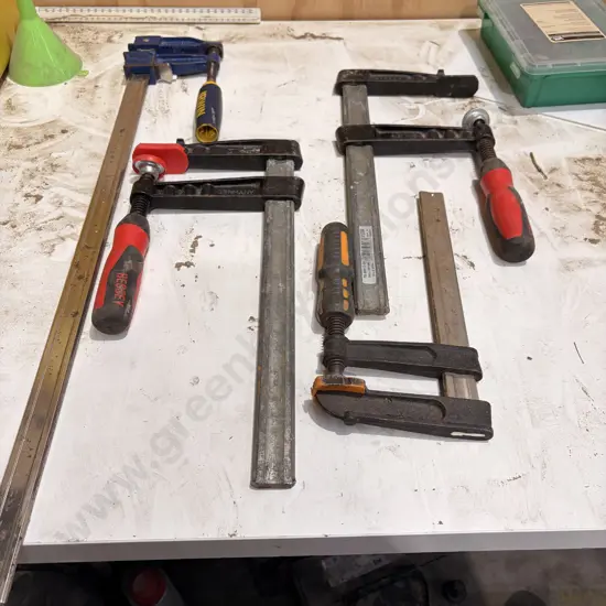 Assorted F Clamps