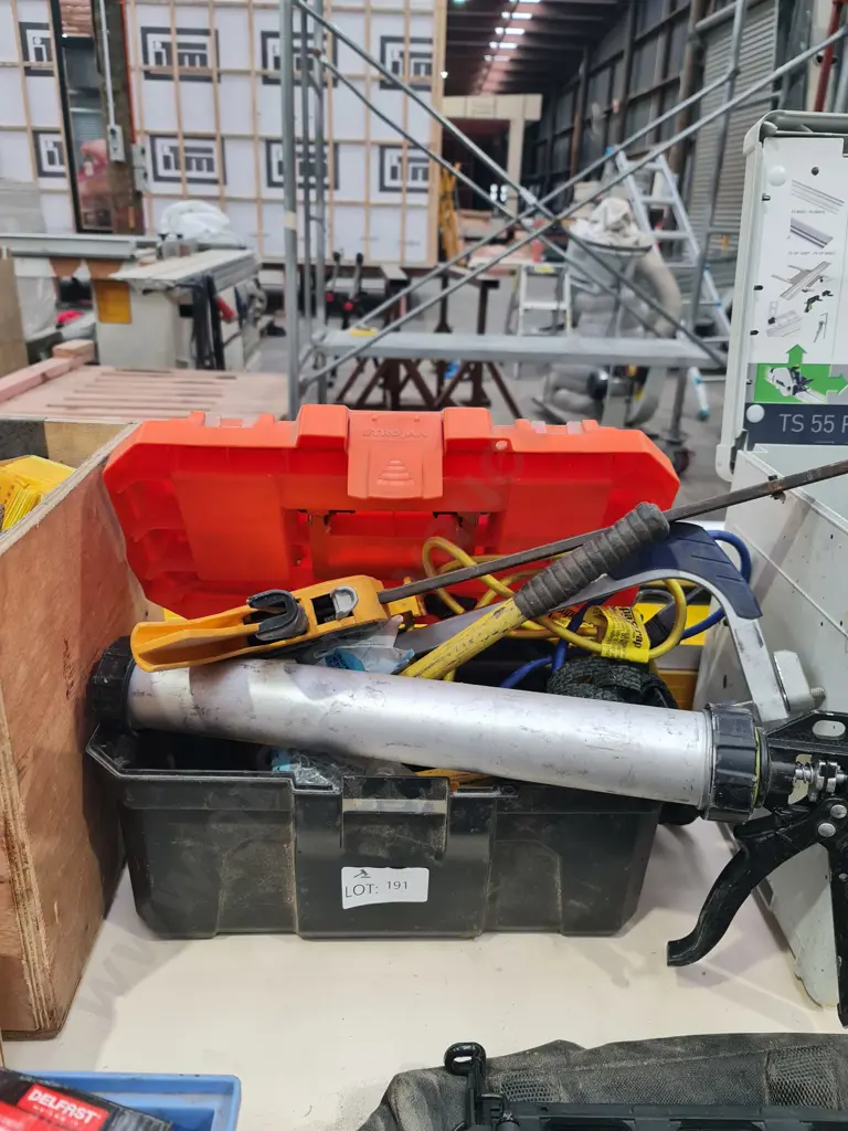 Plastic Tools Box with Tools Image 1++