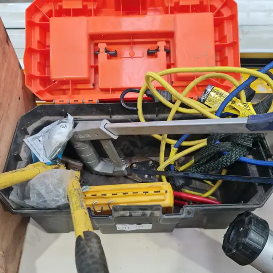 Plastic Tools Box with Tools