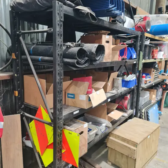 Work Shop Shelving (Not Contents)