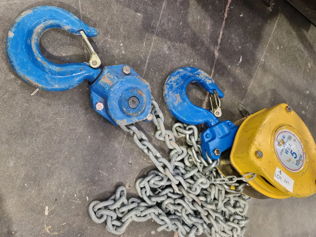 Titan Lifting Block and Chain Image 1++