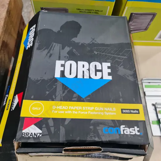 D-Head paper strip gun nails