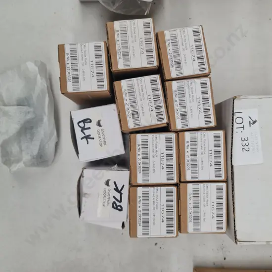 Door stops and robe hooks