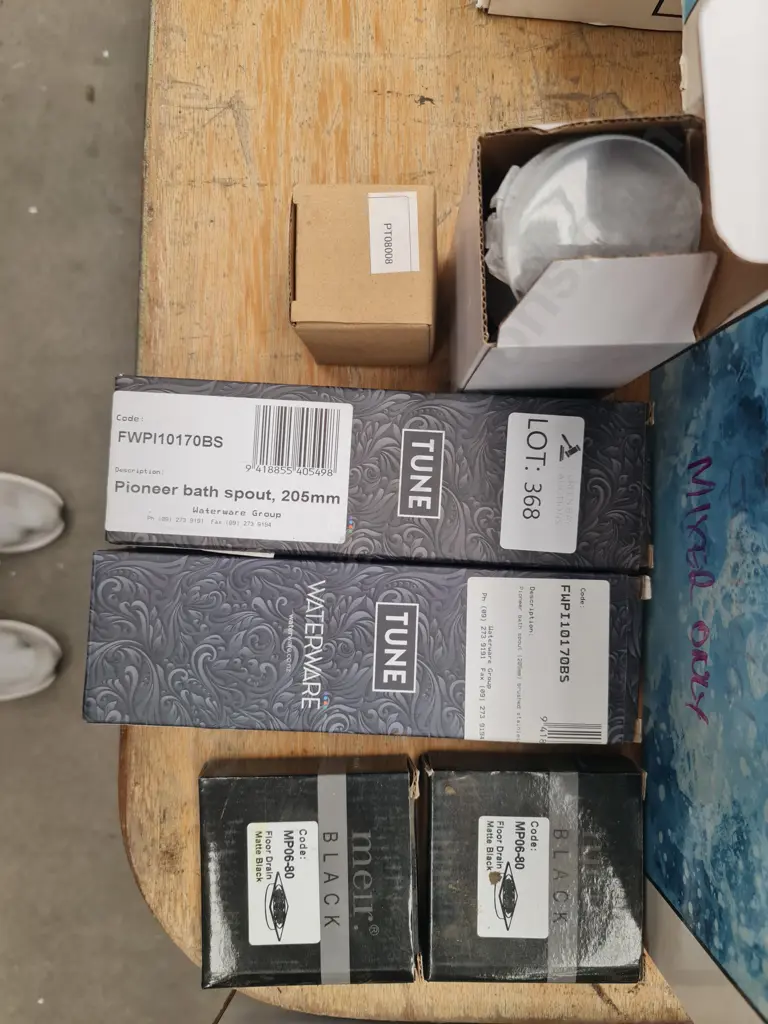 Assortment of pluming products Image 1++