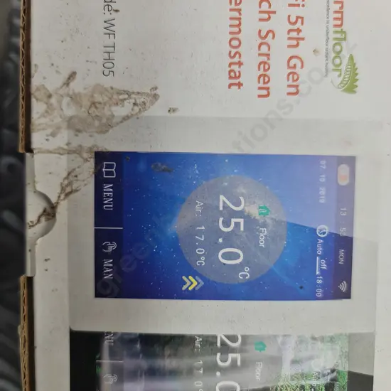 Door parts and thermostat