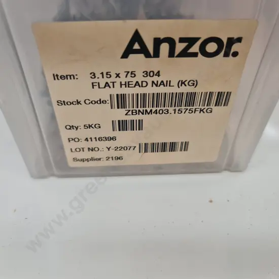 Anzor Stainless Steel Nails