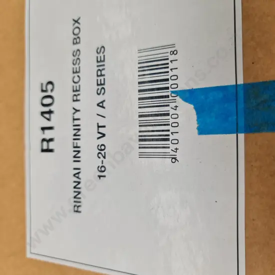 Rinnai Infinity Metal Recess Box
