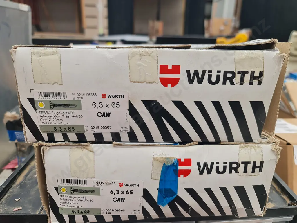 Wurth Flugel Screws Image 1++