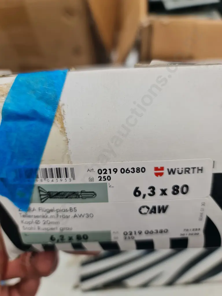 Wurth Flugel Screws Image 1++