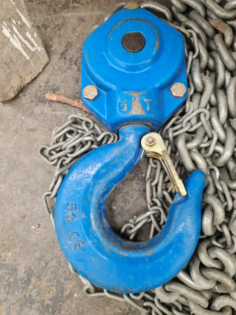 Titan Lifting Block and Chain Image 1++