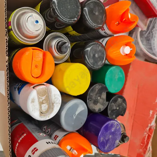 Assorted Spray Paints