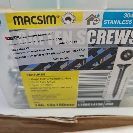 Macsim Screws