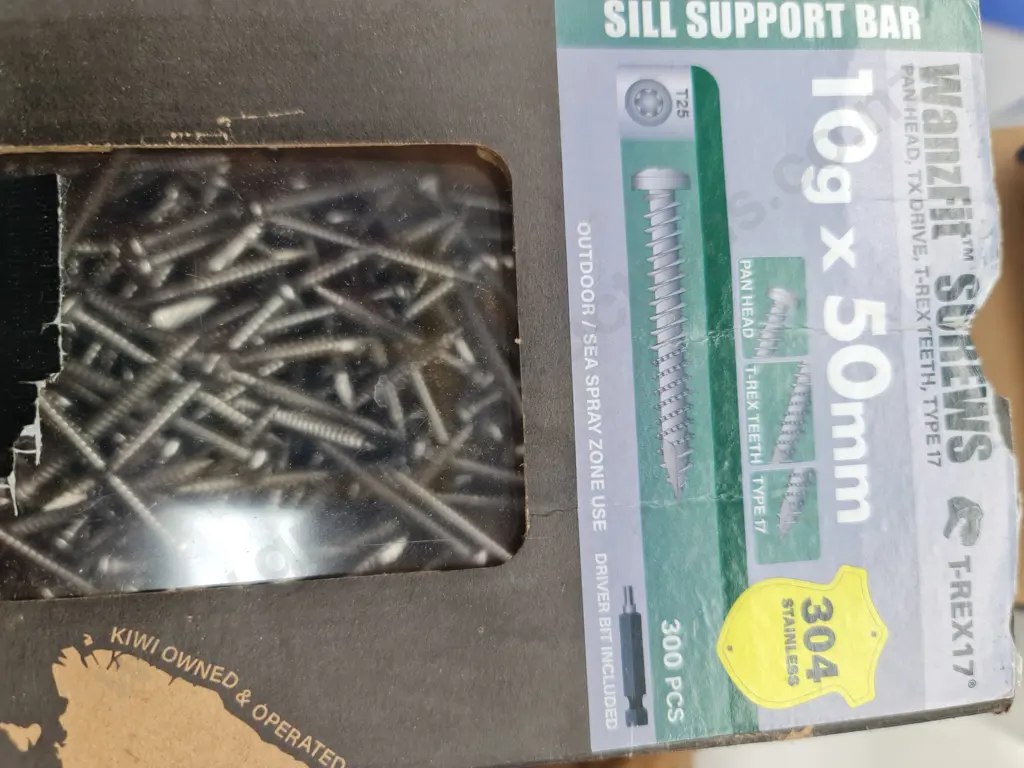 Assorted Stainless Steel Screws and Nails Image 1++