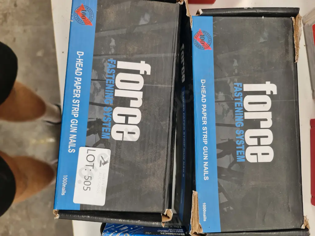 Force D-Head Paper strip Gun Nails Image 1++