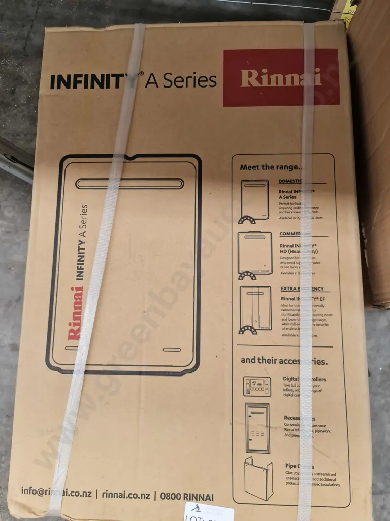 Rinnai Infinity Continuous Flow Water Heater Image 1++