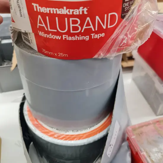 Assorted Barrier and Flashing Tapes