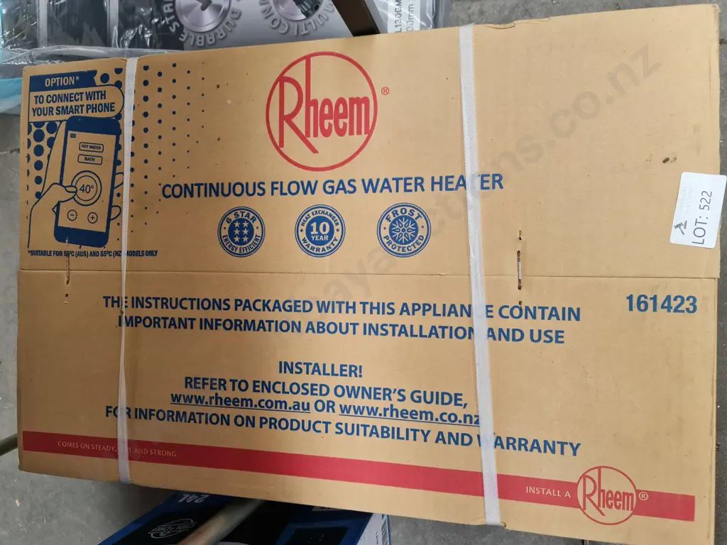 Rheem Continuous Flow Water Heater Image 1++