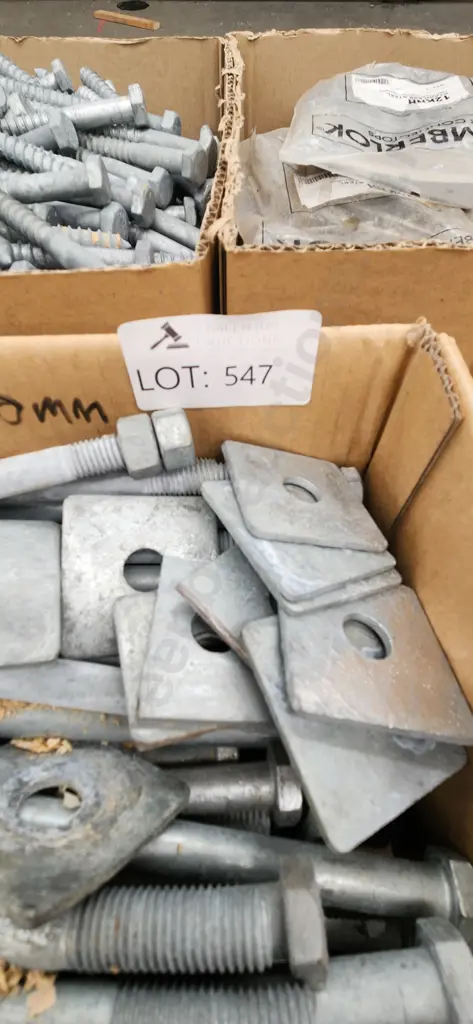 Assorted Washers, Nuts and Bolts Image 1++