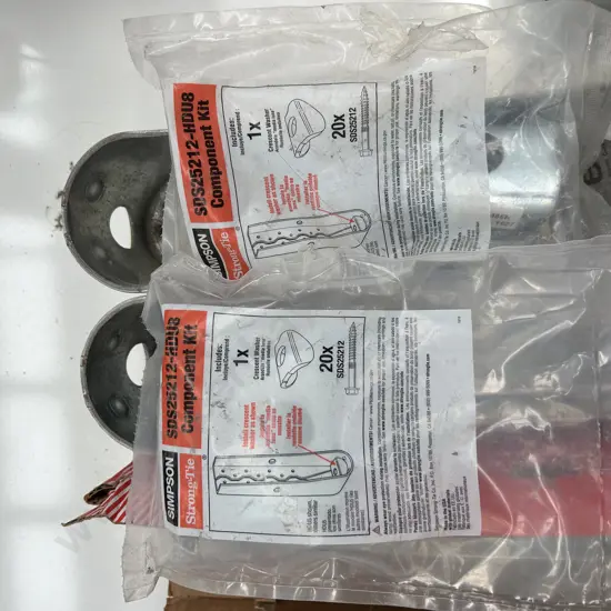 Assorted Construction Hardware