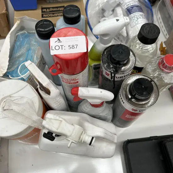 Assorted Cleaners and Sprays