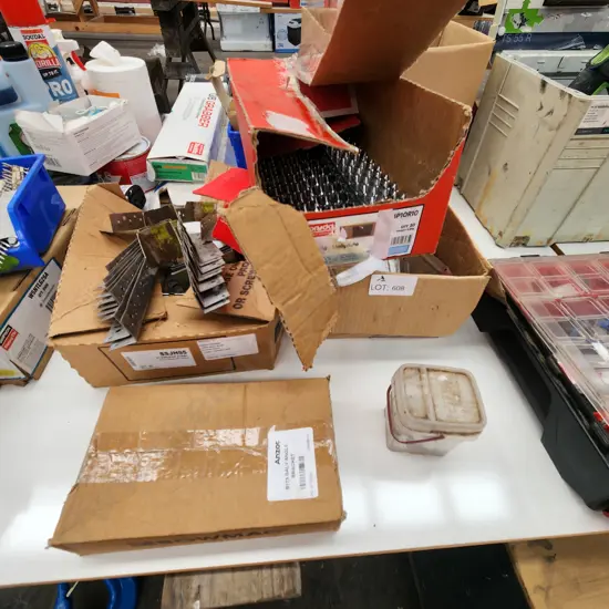 Assorted Construction Hardware